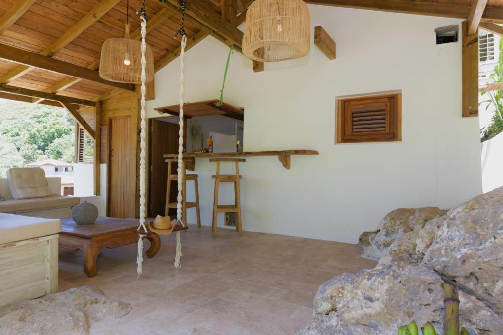 Апартаменты Cocotier, Elegant T3 Avec Jardin Tropical Сент-Анн Экстерьер фото
