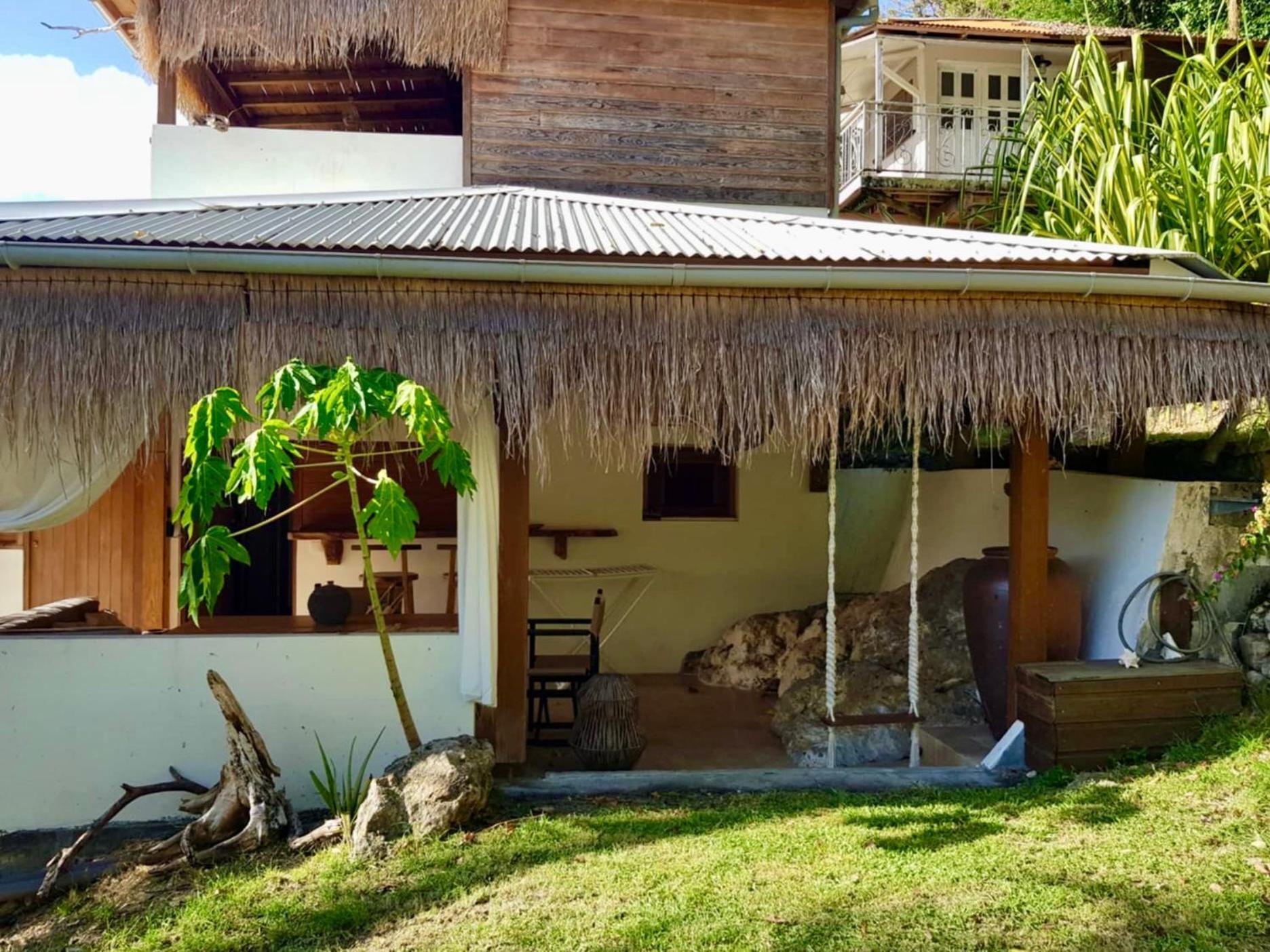 Апартаменты Cocotier, Elegant T3 Avec Jardin Tropical Сент-Анн Экстерьер фото